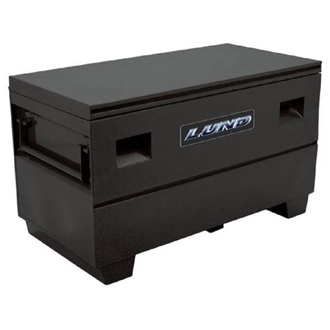 Lund Steel Job Site Storage Box/Chest (Black) 